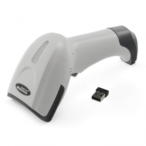 Беспроводной сканер штрих-кода MERTECH CL-2320 HR BLE SPP Dongle P2D USB white Беспроводной сканер штрих-кода MERTECH CL-2320 HR BLE SPP Dongle P2D USB white