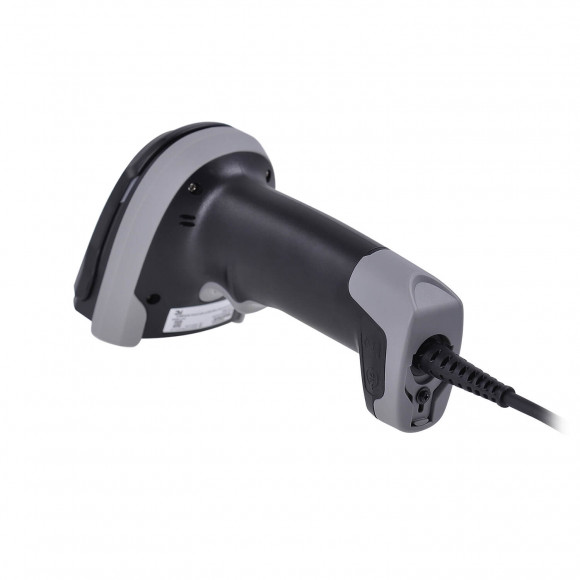 Проводной сканер штрих-кода MERTECH 2425 HR Ai 2Core XLaser USB, эмуляция RS232 Black