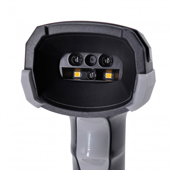 Проводной сканер штрих-кода MERTECH 2425 HR Ai 2Core XLaser USB, эмуляция RS232 Black