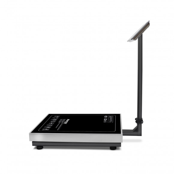 Торговые напольные весы M-ER 333 ACLP-150.20/50 "TRADER" с расч. стоимости LED с RS232 Торговые напольные весы M-ER 333 ACLP-150.20/50 "TRADER" с расч. стоимости LED с RS232