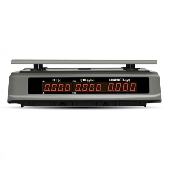 Торговые настольные весы M-ER 328 AC-15.2 "TOUCH-M" LED RS232 и USB
