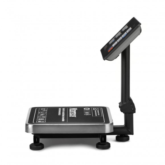 Торговые напольные весы M-ER 333 ACPU-60.20 с расч. стоимости LCD