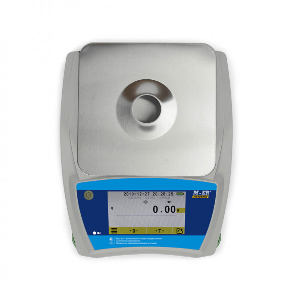 Лабораторные весы M-ER 123 АCFJR-600.01 SENSOMATIC TFT Лабораторные весы M-ER 123 АCFJR-600.01 SENSOMATIC TFT