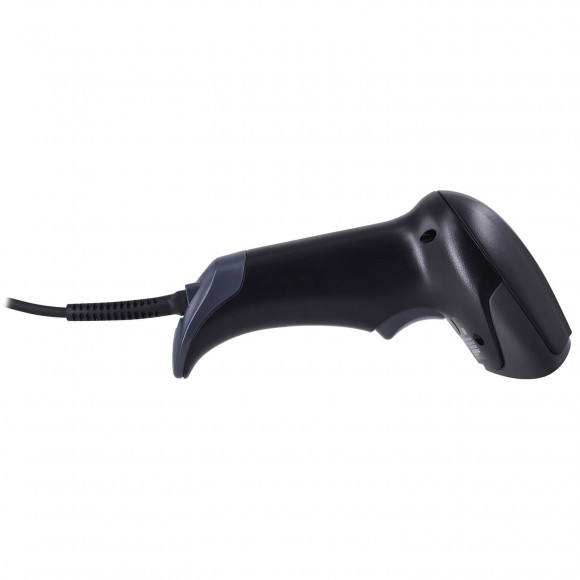 Проводной сканер штрих-кода MERTECH 2310 P2D SUPERLEAD USB Black с подставкой Sense