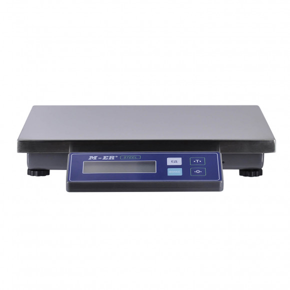 Фасовочные настольные весы M-ER 224 F-32.5 STEEL LCD USB без АКБ Фасовочные настольные весы M-ER 224 F-32.5 STEEL LCD USB без АКБ